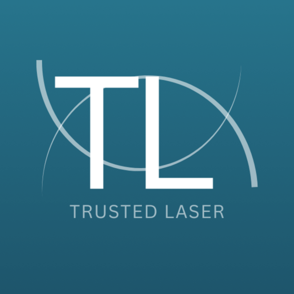 trusted laser logo